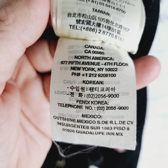 FENDI | cutoff denim embroidered monster eyes jean shorts - Picture 12 of 13